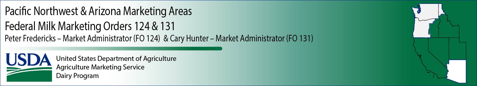 Milk Market Administrator - Seattle, WA